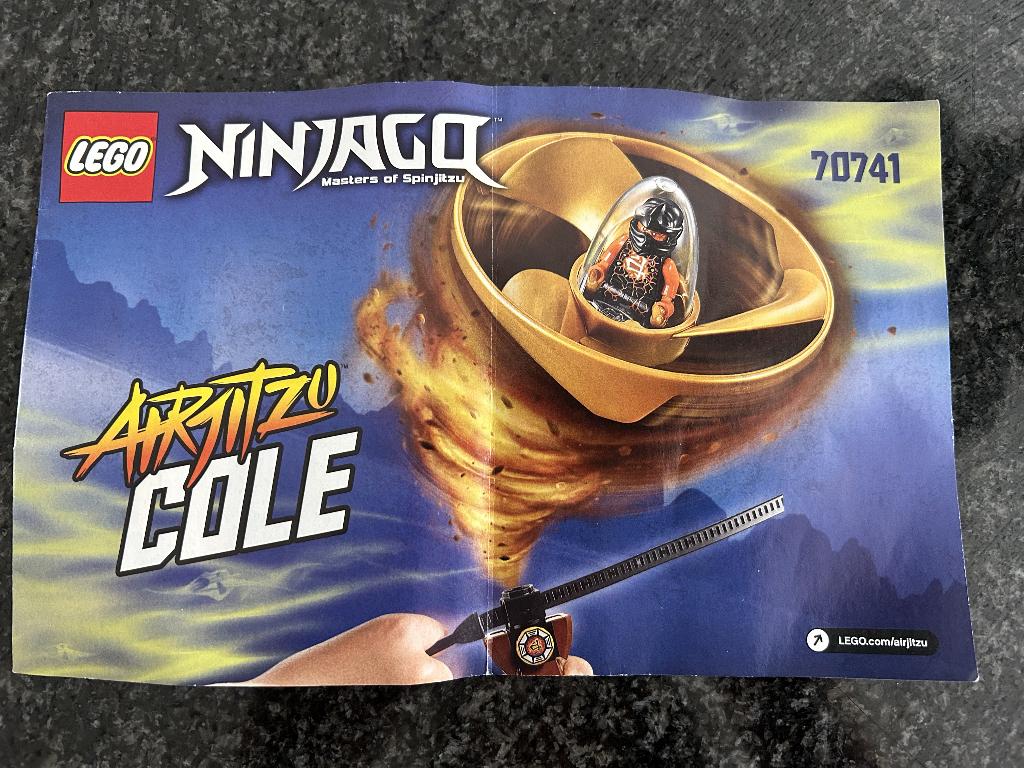 Ninjago Airjitzu COLE flyer 70741 Compleet, Ophalen of Verzenden, Gebruikt, Complete set, Duplo