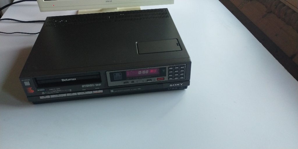 Sony betamax SL - C 40 stereo recorder met garantie, Ophalen of Verzenden, Gebruikt, Betamax-speler of -recorder