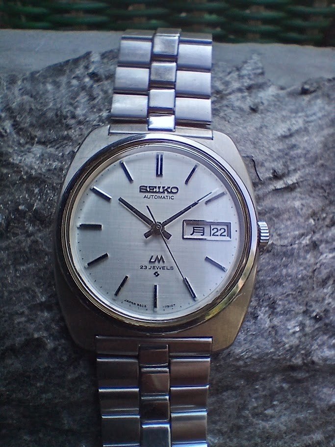 SEIKO LORD MATIC, Ophalen, Seiko, Staal, Met bandje