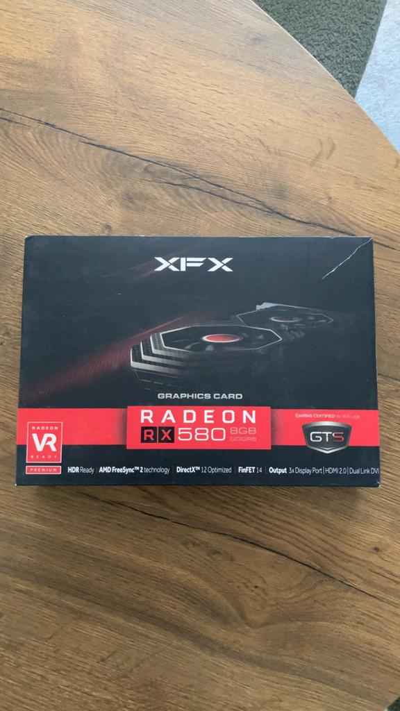AMD Radeon RX 580 XFX 8GB videokaart, PCI-Express 3, AMD, Ophalen of Verzenden, HDMI