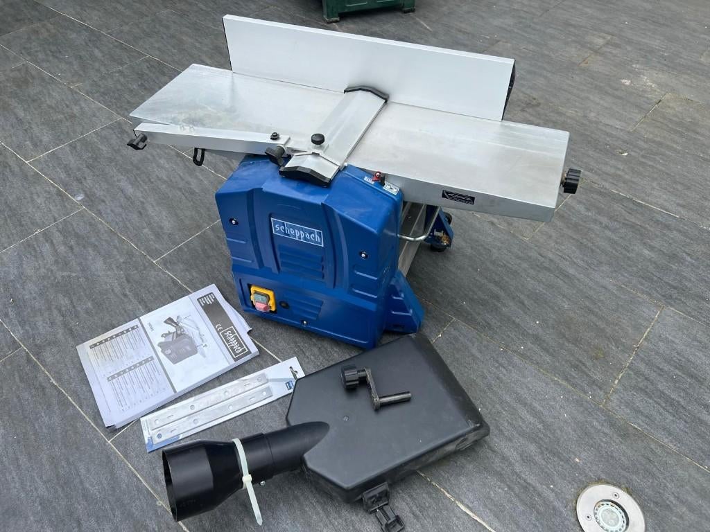 Scheppach vlak- en vandiktebank – compleet met accessoires, Doe-het-zelf en Verbouw, Ophalen, Gebruikt, Elektrisch