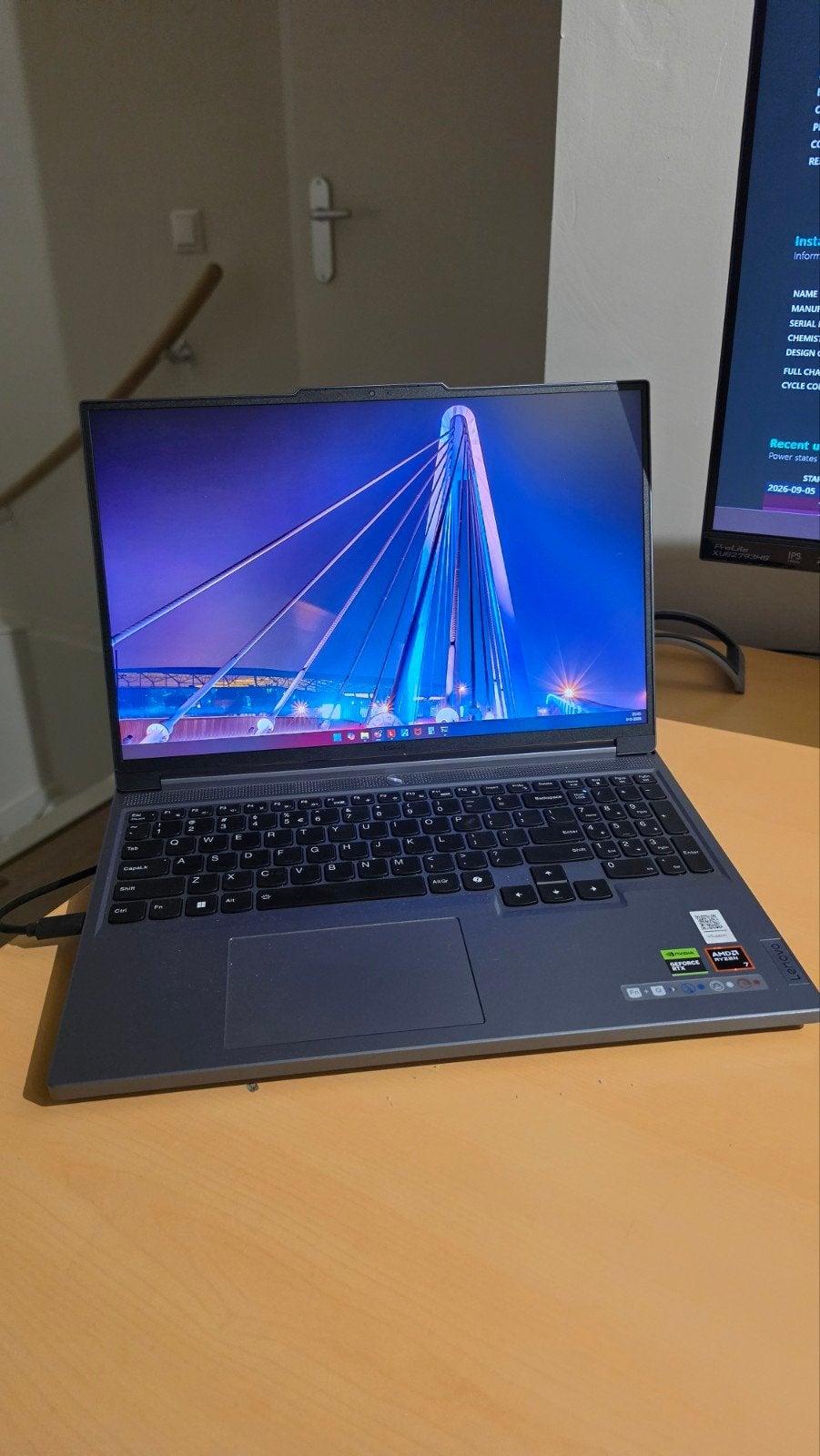 Lenovo Legion Slim 5 16APH9 - Krachtige Gaming Laptop, Computers en Software, Met videokaart, AMD Ryzen 7 8845HS, Ophalen of Verzenden