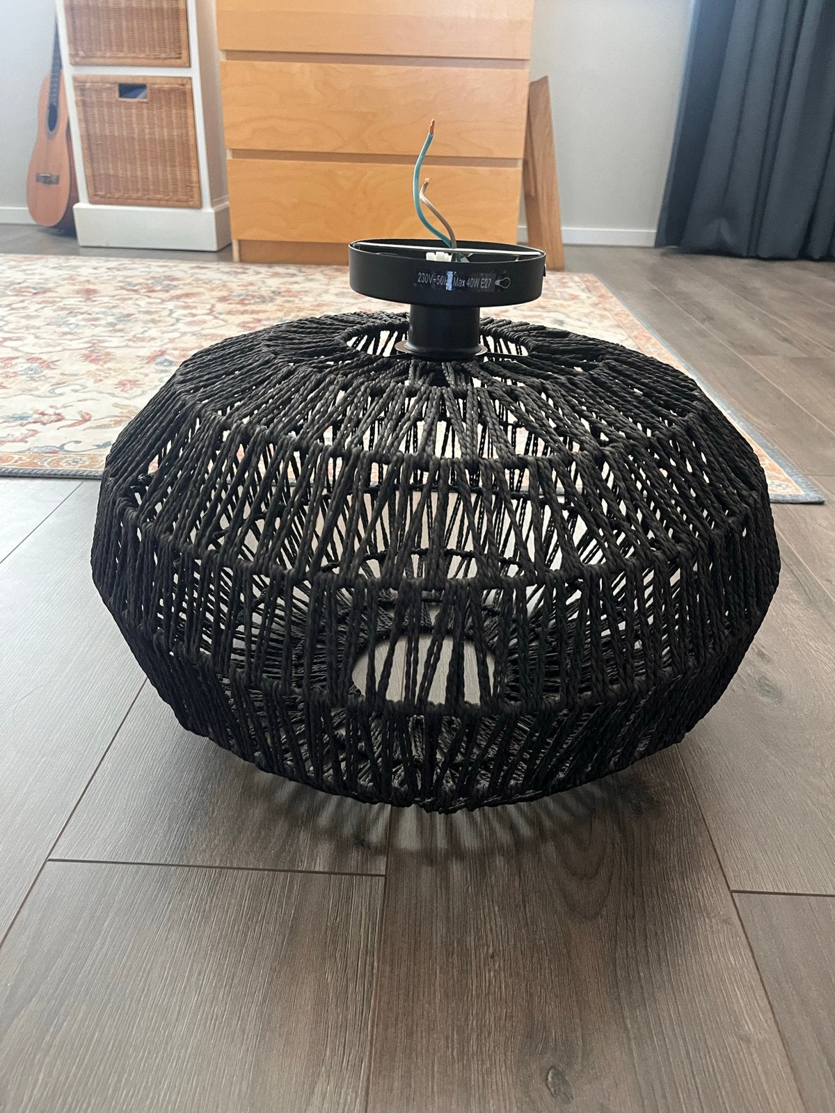 Lamp hanglamp- Zo goed als nieuw. (Kwantum), Ophalen, Overige materialen, 50 tot 100 cm, Zo goed als nieuw