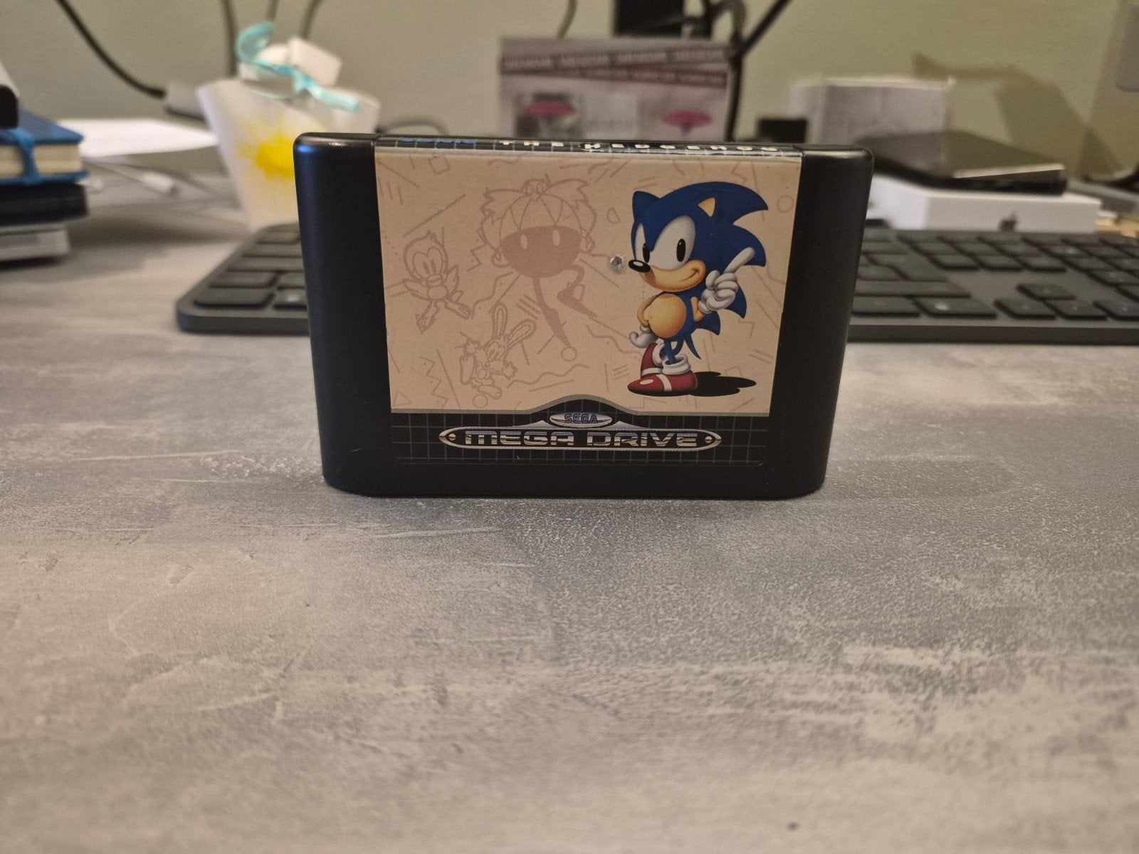 Sonic The Hedgehog - Sega Mega Drive (Cartridge), Spelcomputers en Games, Avontuur en Actie, Gebruikt, 1 speler, Ophalen of Verzenden