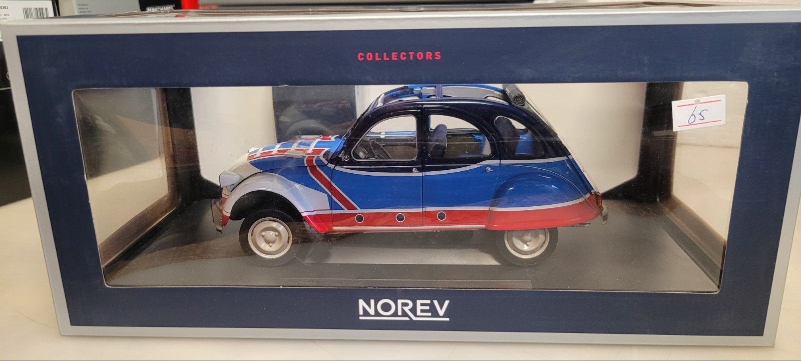 Norev 1976 Citroën 2CV Basket, Ophalen of Verzenden, Zo goed als nieuw, Auto, Norev