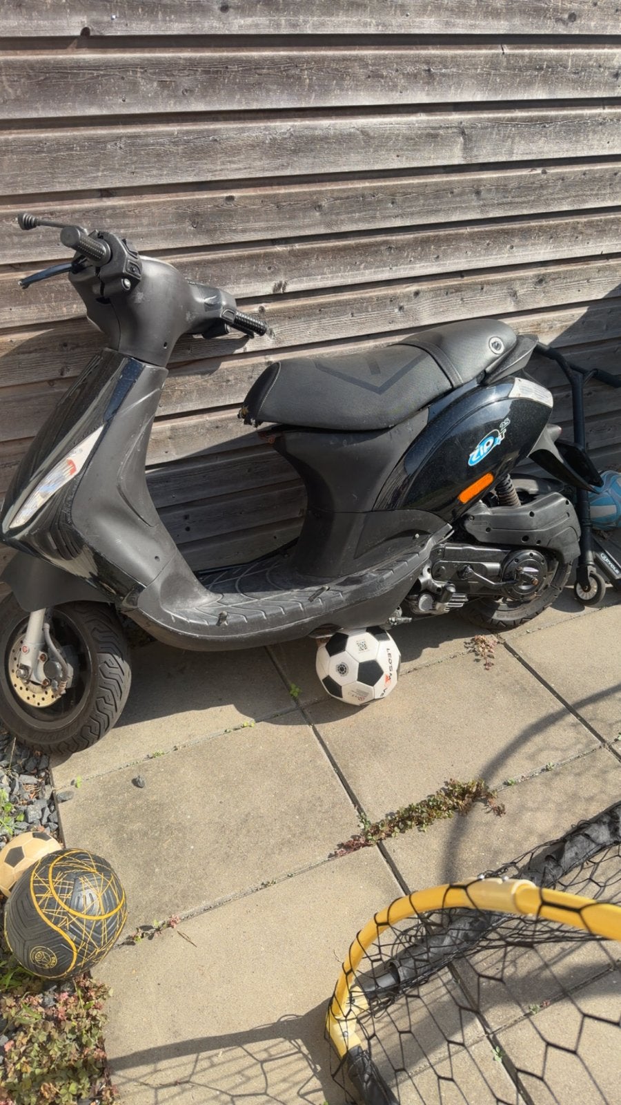 Piaggio Zip 50cc met mankementen - Blauw kenteken, Ophalen, Gebruikt, Benzine, Piaggio