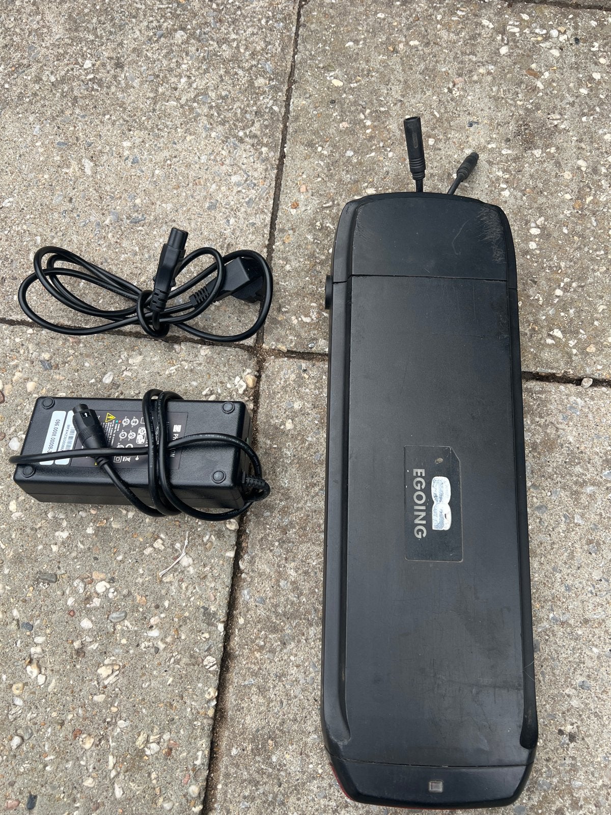 EGOING E-bike Accu en Oplader, Gebruikt