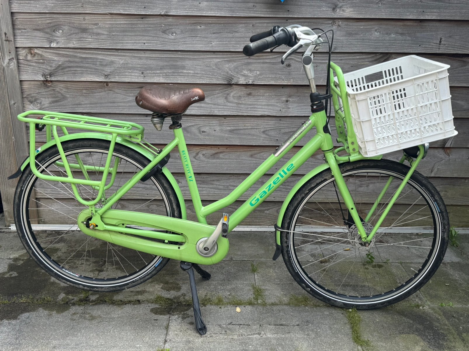 Gazelle heavy duty met 7 versnellingen, Ophalen, Versnellingen, Trommelrem, 53 tot 56 cm