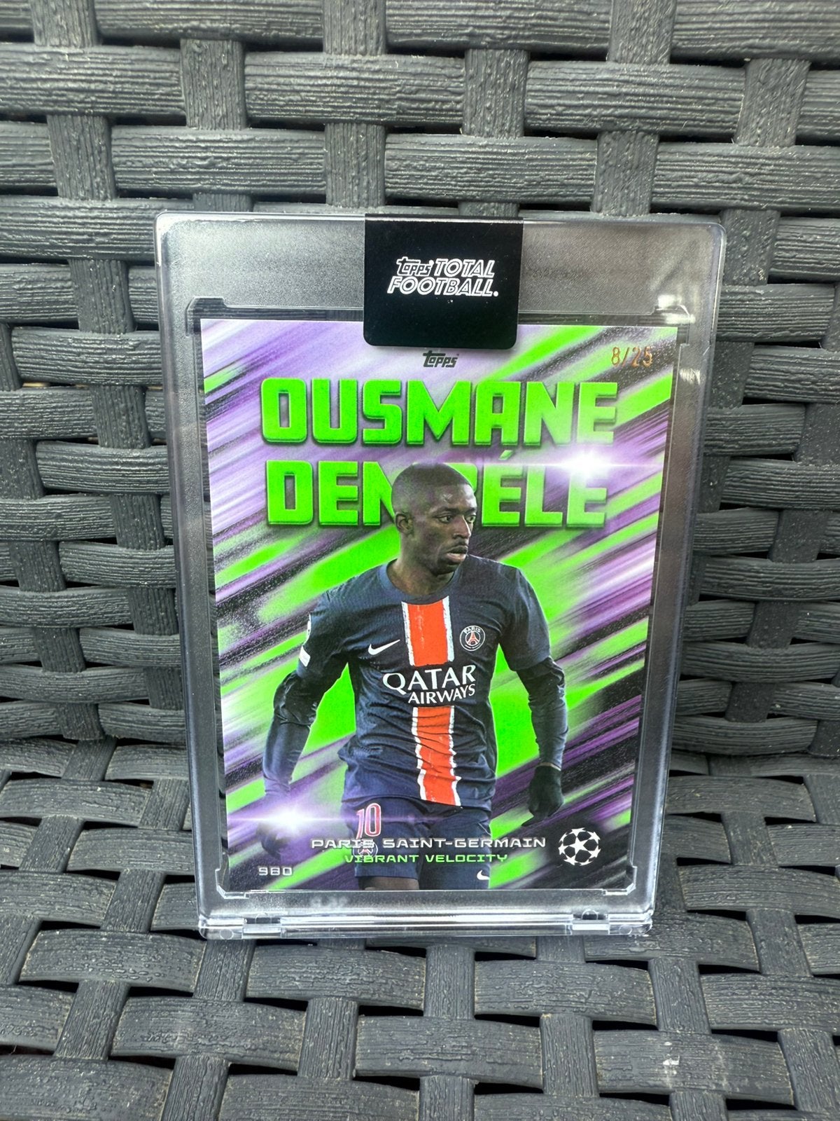 Dembélé /25 Topps Total Football, Hobby en Vrije tijd, Stickers en Plaatjes, Ophalen of Verzenden, Zo goed als nieuw, Plaatje