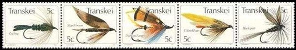 TRANSKEI 1980 Kunstvliegen (I), Michel: 65-69 se-tenant, Pos, Verzenden, Zuid-Afrika, Postfris