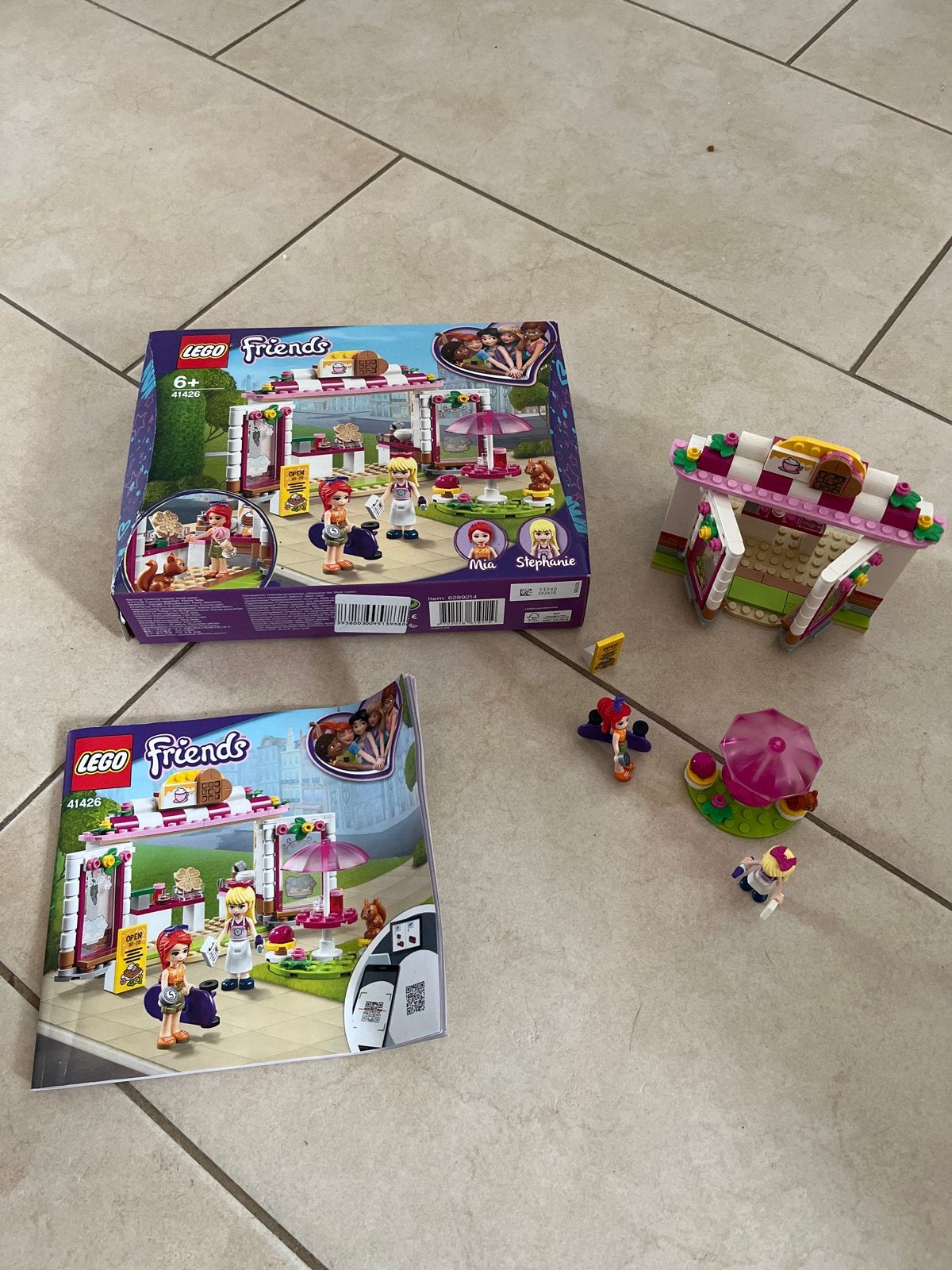 LEGO Friends 41426 Heartlake City Park Café, Ophalen of Verzenden, Zo goed als nieuw, Overige merken