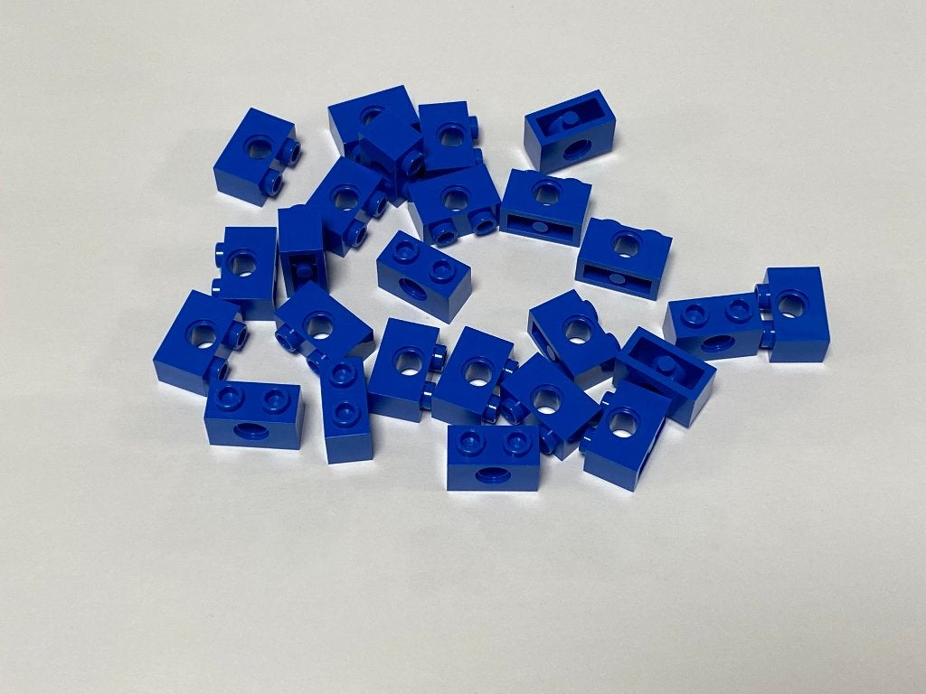 Partij 25x nieuwe 1x2 Lego Technic balken in diverse kleuren, Overige thema's, Lego, Nieuw, Ophalen of Verzenden