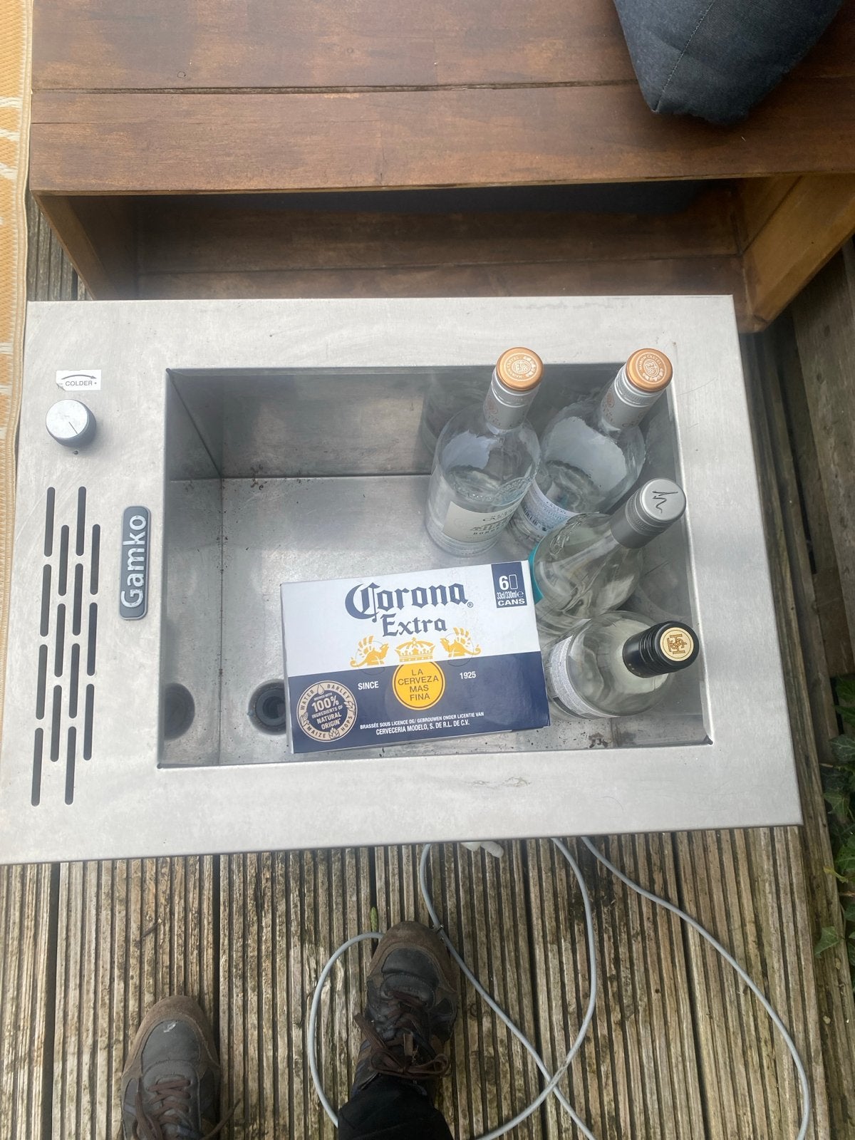 Flessen koeling, Minder dan 75 liter, Ophalen, Zo goed als nieuw, Zonder vriesvak