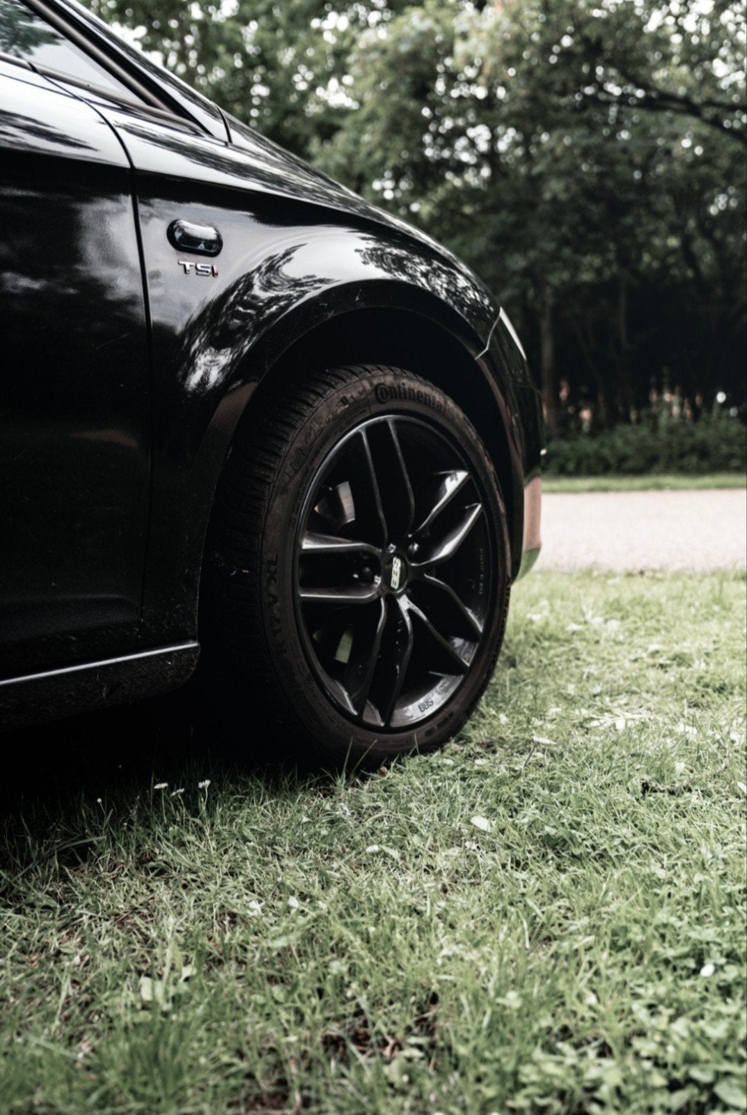 Zwarte BBS velgen 17 INCH voor audi/seat/VW/skoda  5x112, Auto-onderdelen, Banden en Velgen, Velg(en), 17 inch, Ophalen of Verzenden