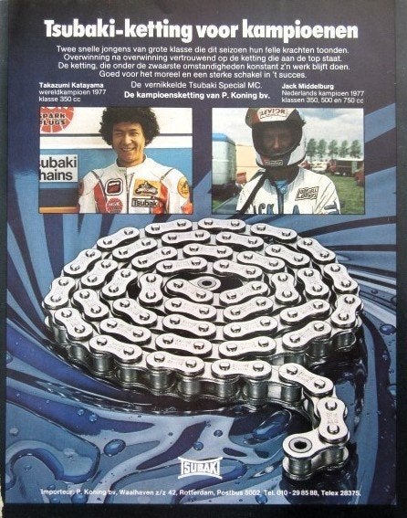 15 vintage reclames motor onderdelen accessoires 1977-86, Ophalen of Verzenden, Gebruikt