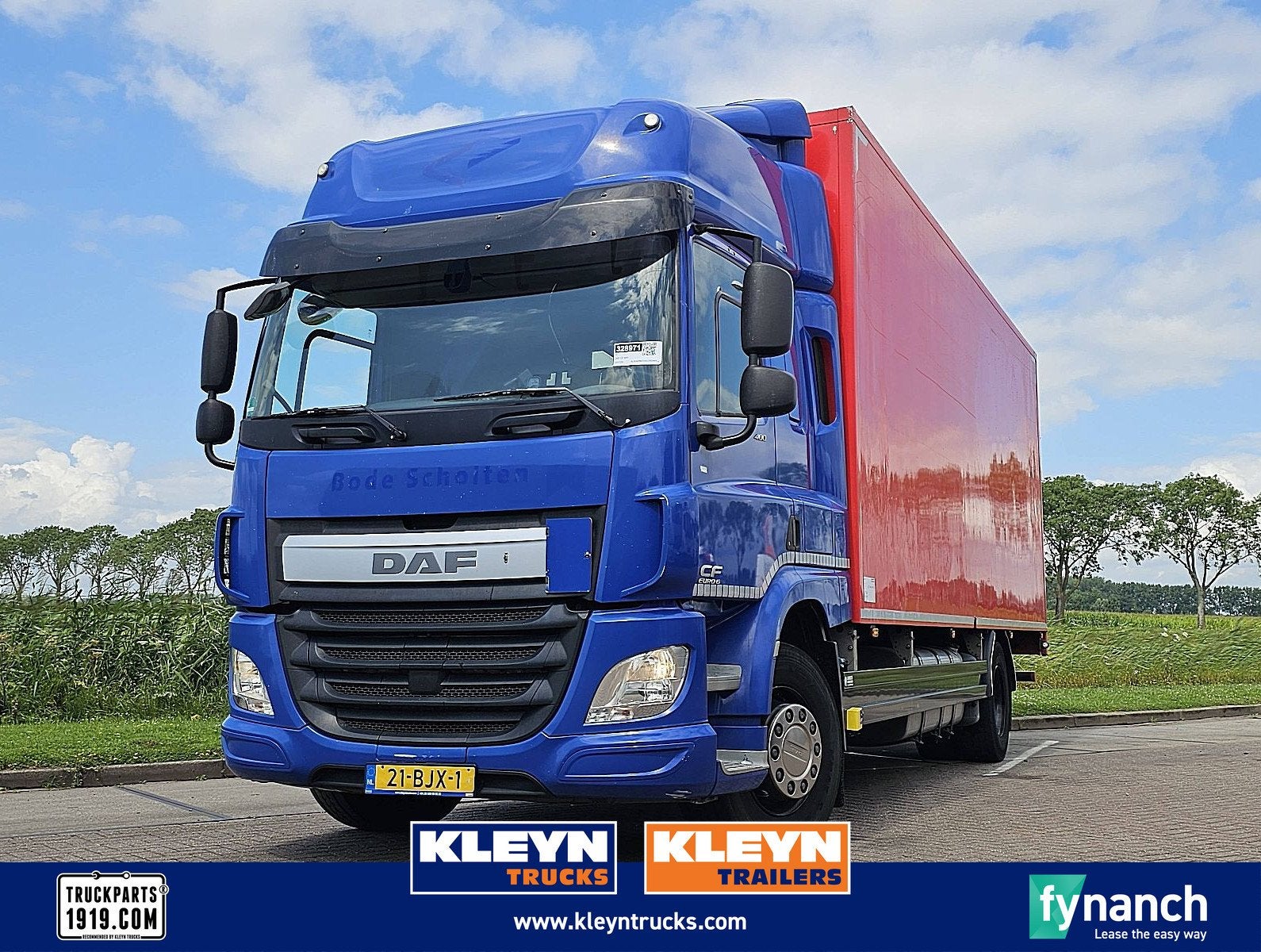 DAF CF 400 taillift, Automaat, Euro 6, Overige kleuren, Origineel Nederlands