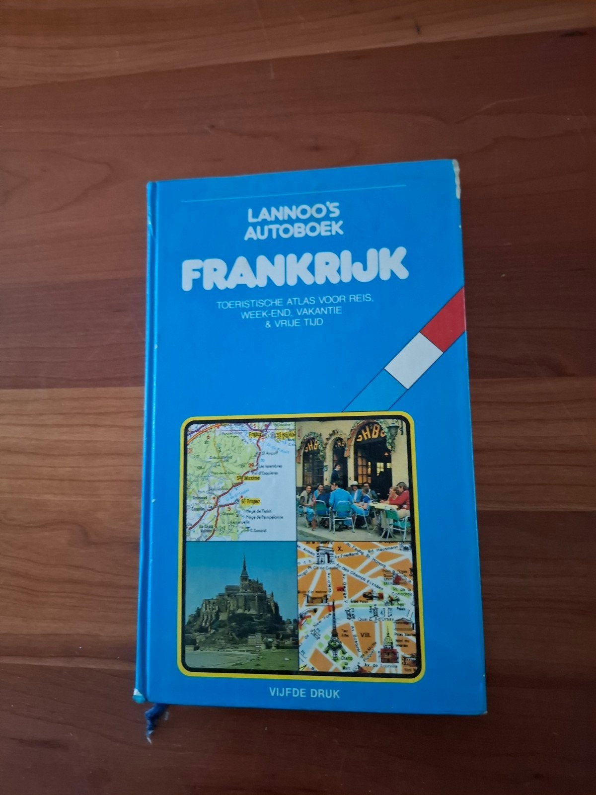 Lannoo's Autoboek Frankrijk - Toeristische Atlas, Europa, Ophalen of Verzenden, Reisgids of -boek, Onbekend