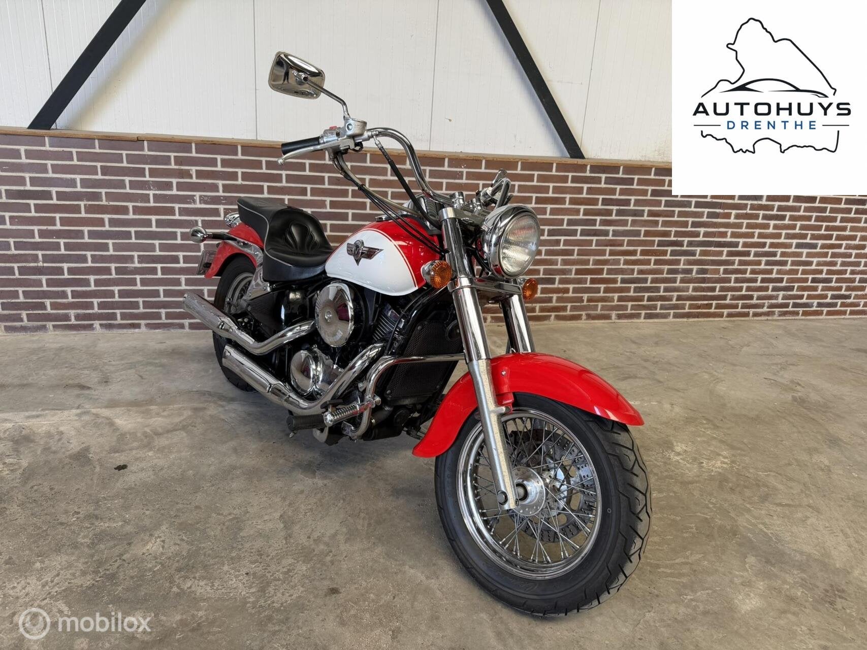 Kawasaki VN 800 Vulcan Classic Corbin zadel, 805 cc, Chopper, Bedrijf, Meer dan 35 kW
