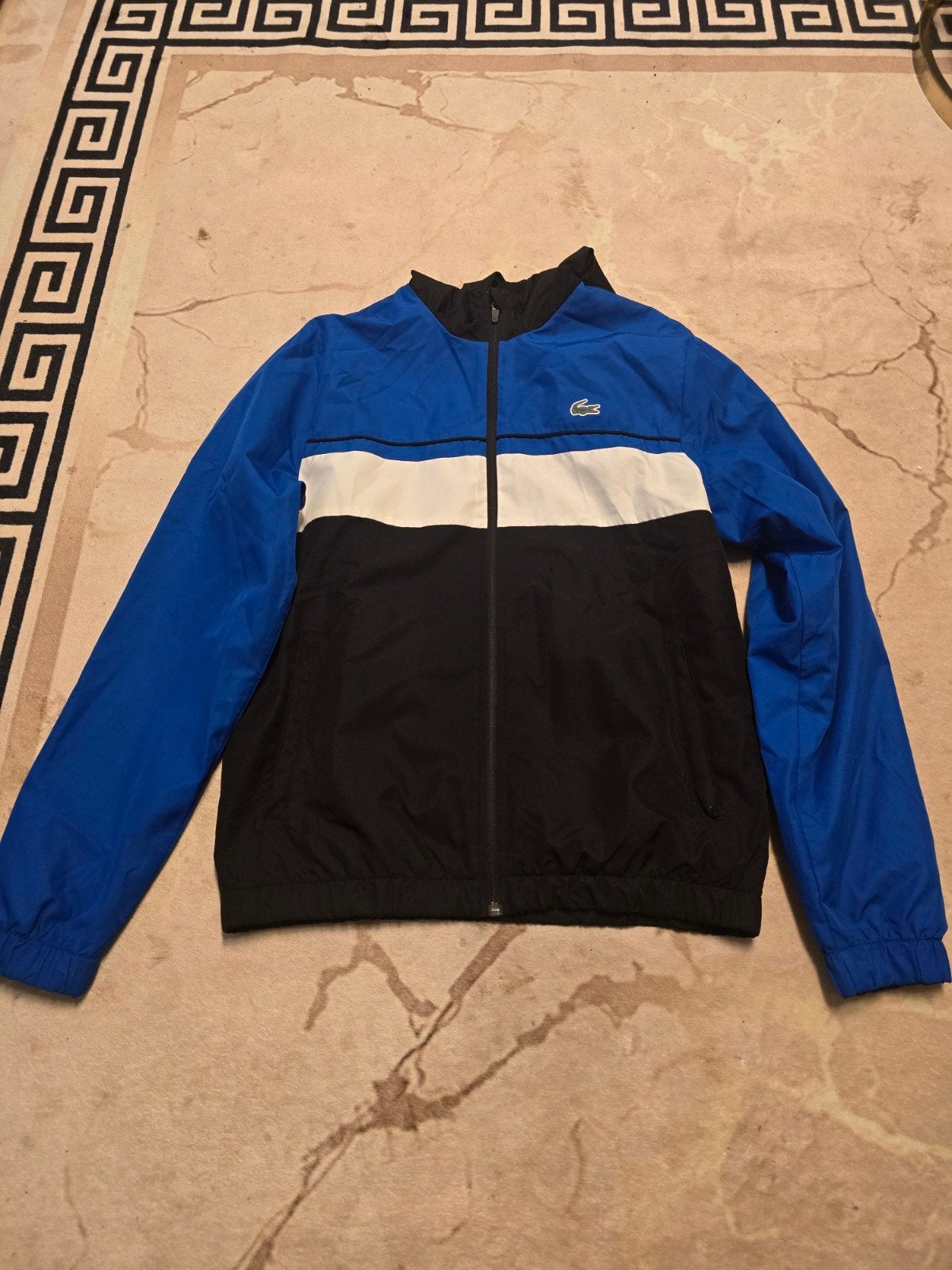 Lacoste Sport Trainingspak - Blauw, Zwart, Wit, Maat 38/40 (M), Meerkleurig, Ophalen of Verzenden, Lacoste