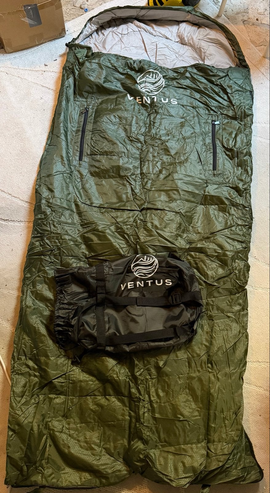 Nieuwe Ventus Slaapzak - Ideaal voor Kamperen, Z, Z, Nieuw, Z