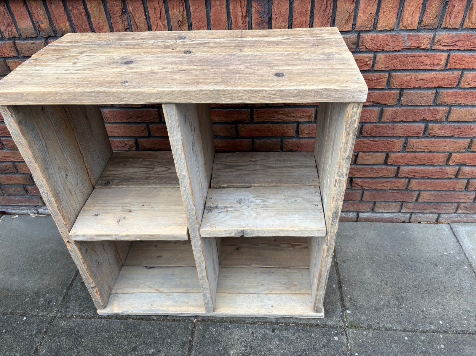 Steigerhout kast, Ophalen, Zo goed als nieuw, Hout, Overige typen