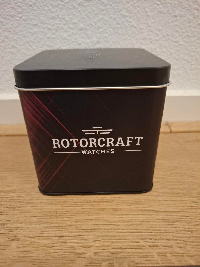 Rotorcraft Runway RC4202 Chronograph – roségoud – met doos, Overige merken, Staal, Staal, Polshorloge