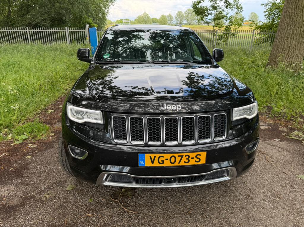 Jeep Grand Cherokee 2014, Auto's, Euro 5, Zwart, Origineel Nederlands, Diesel