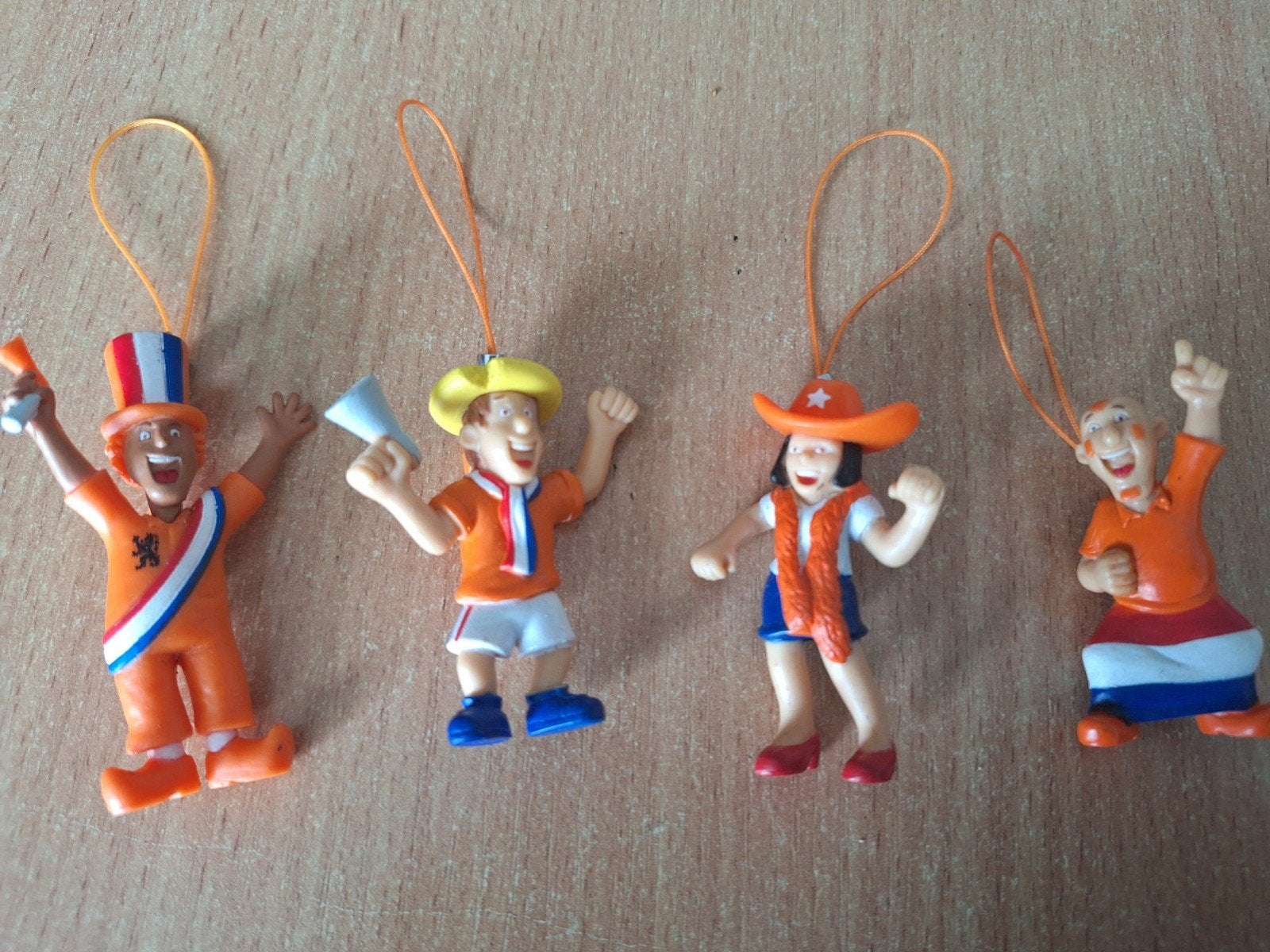 Oranje voetbal legioen poppetjes WK 2010, Ophalen of Verzenden, Zo goed als nieuw, Overige binnenlandse clubs, Beeldje of Poppetje