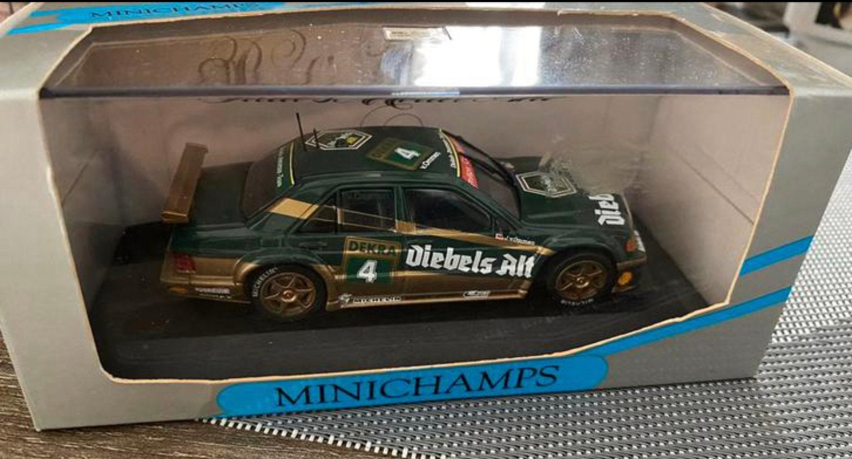 Mercedes 190 KL1 zakspeed diebels alt nr 4 vaste prijs, Ophalen, Nieuw, Auto, MiniChamps