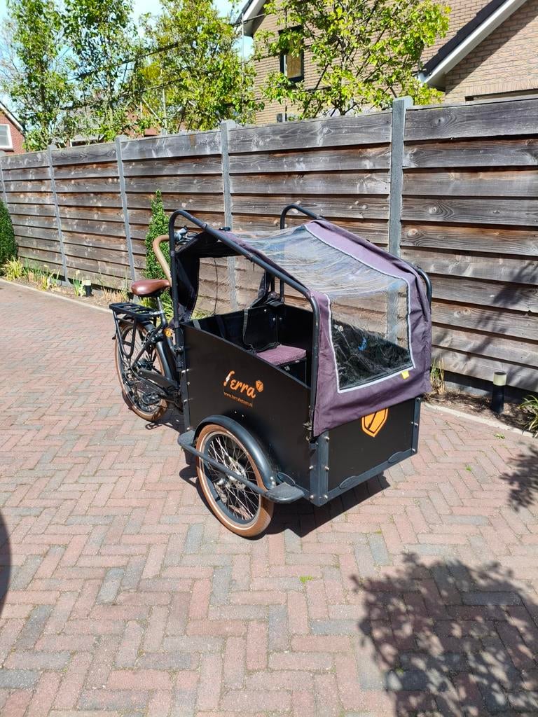 Terra Bakfiets, Fietsen en Brommers, Ophalen, 4 kinderen of meer, Overige merken