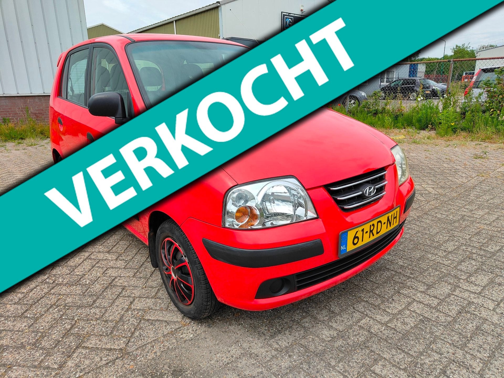 Hyundai Atos 1.1i Active ( Apk tot 25-06-2027 ), Voorwielaandrijving, Gebruikt, 31 €/maand, 4 cilinders