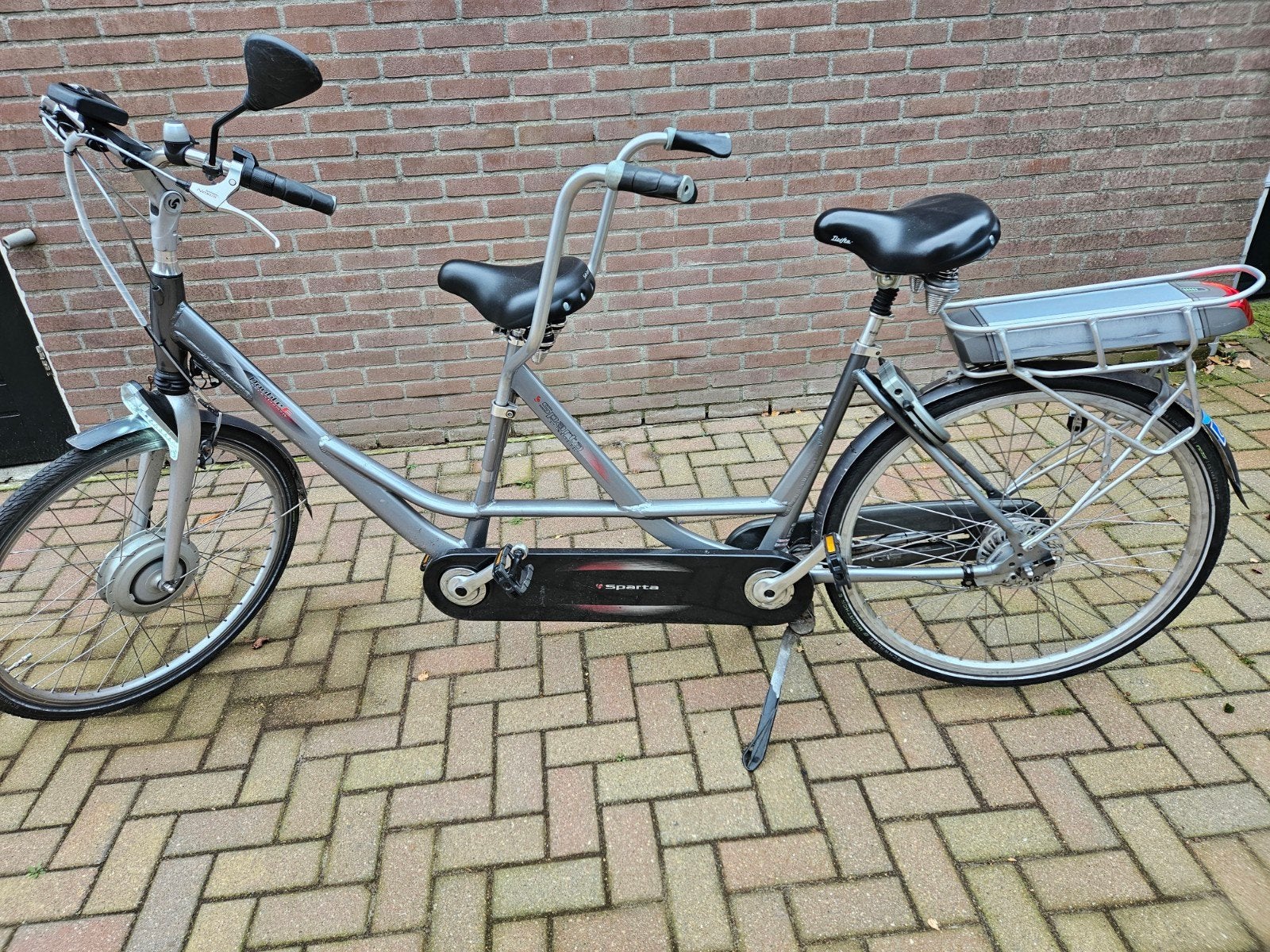 Sparta Ion Tandem E-bike - Perfect voor duo-fietsplezier, Ophalen, Sparta, Gebruikt, 51 tot 55 cm