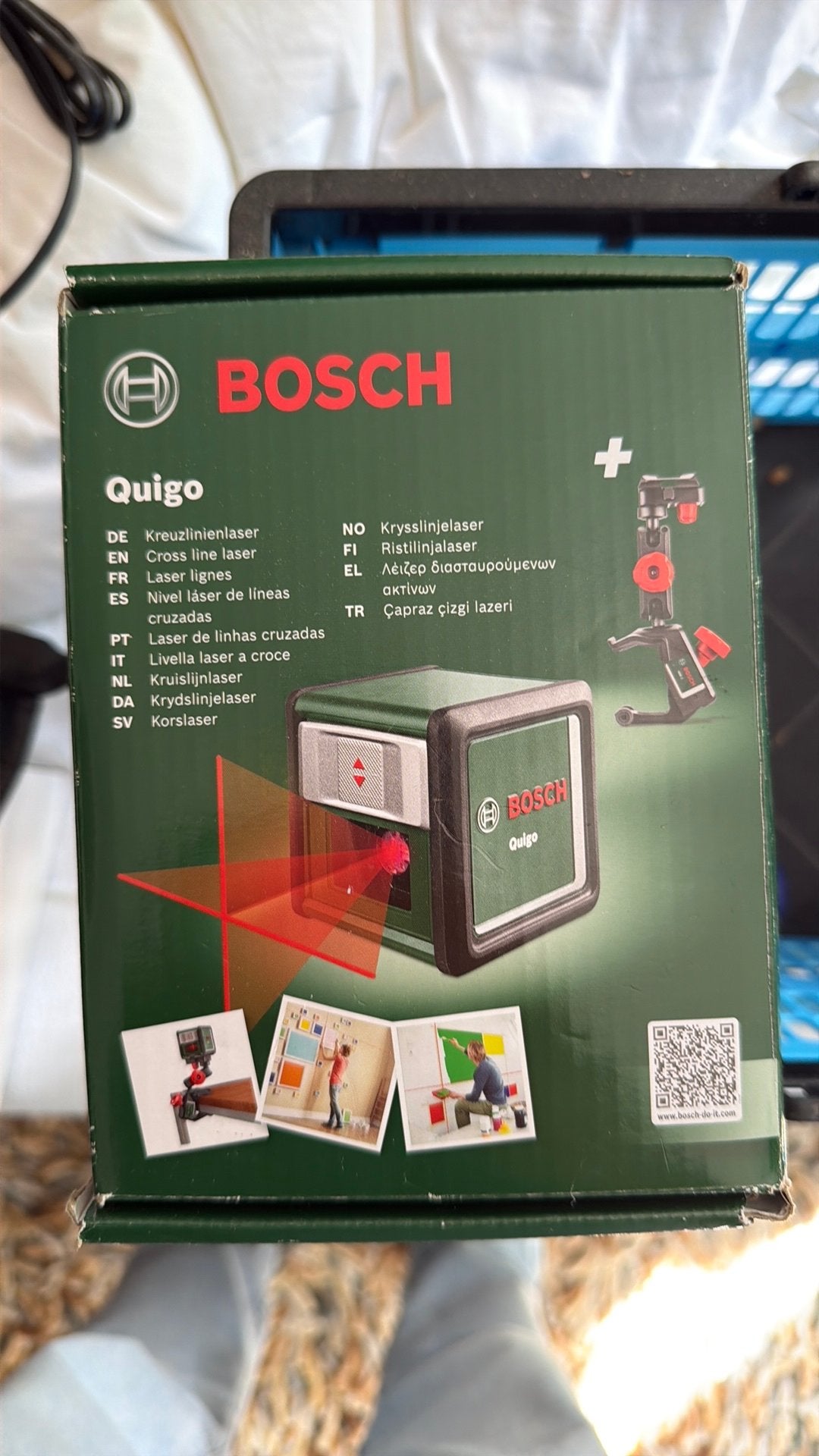 Bosch kruislijnlaser, Ophalen, Zo goed als nieuw