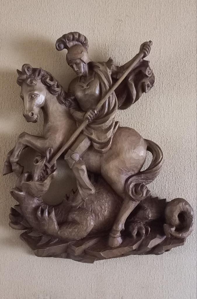 Sint Joris met de Draak., Ophalen of Verzenden