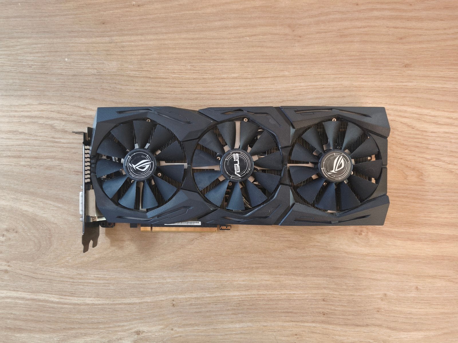 ASUS ROG Strix GeForce GTX 1080 8G Gaming Videokaart, Ophalen, PCI-Express 3, Gebruikt, HDMI