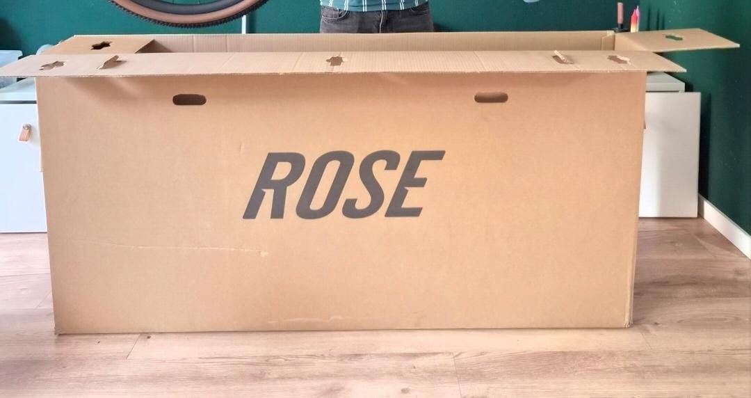 ROSE transport doos voor fiets., Fietsen en Brommers, Fietsen | Racefietsen, Minder dan 10 versnellingen, Ophalen, Overige merken