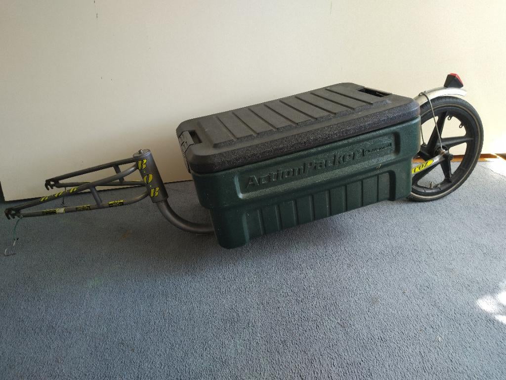 B.O.B fietskar, Gebruikt, Bagagekar, 20 tot 40 kg, Ophalen