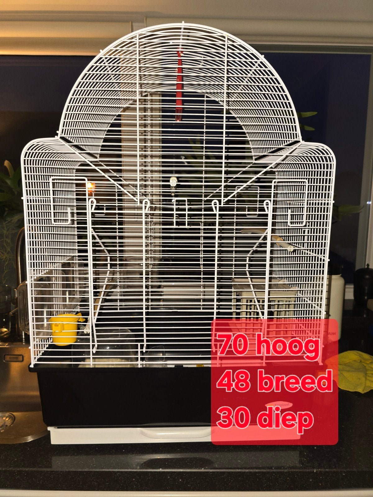 vogelkooi Ferplast Ibiza Open Vogelkooi, Ophalen, Zo goed als nieuw, Aluminium, Vogelkooi