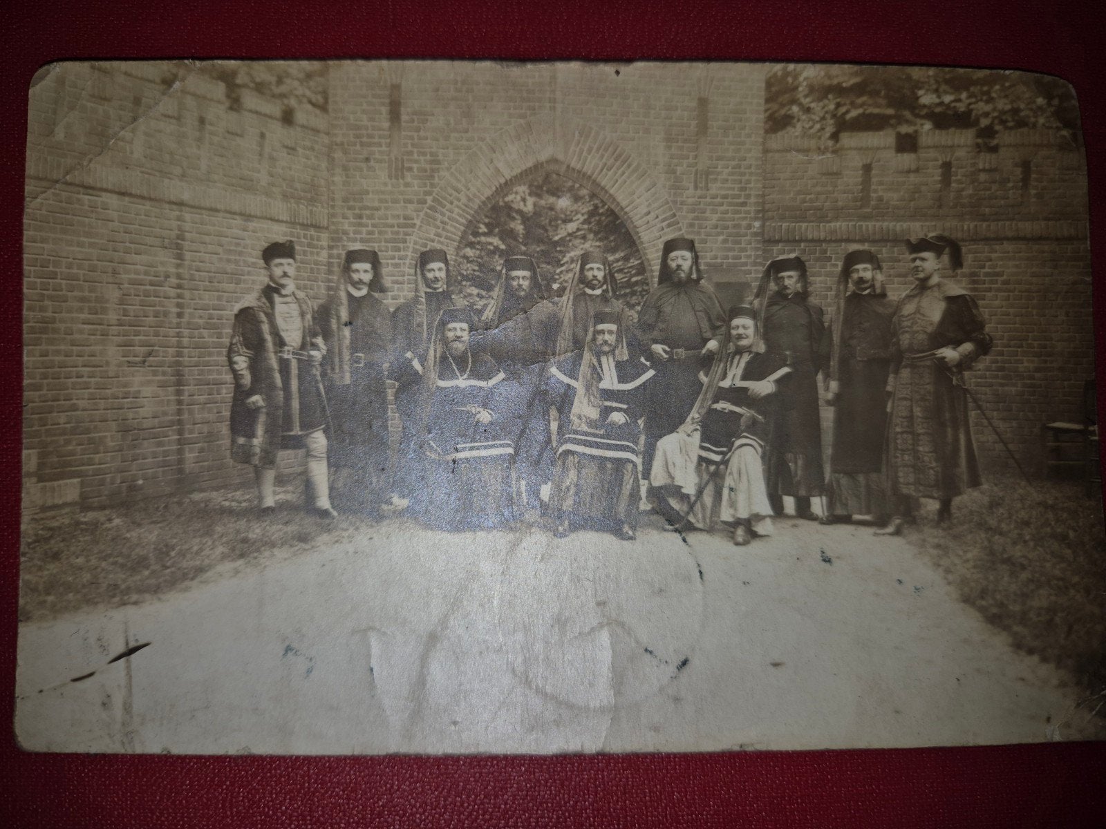 OUD ZUTPHEN 1-5 JULI 1913 TONEELGEZELSCHAP? ANSICHTKAART, Ophalen of Verzenden, Voor 1920, Gelderland