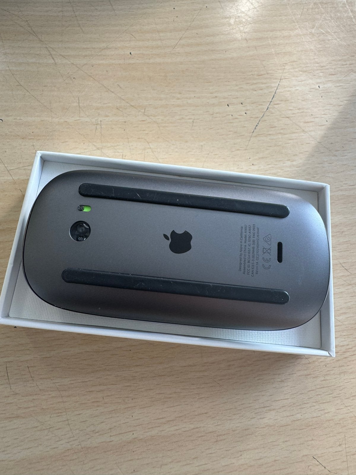 Apple Magic Mouse 2 Spacegrijs - Draadloze Muis, Ophalen of Verzenden, Zo goed als nieuw, Draadloos, Muis