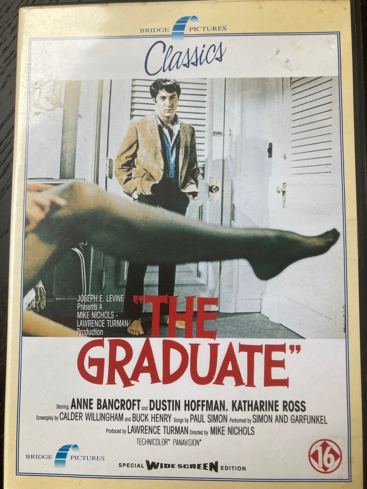 DVD The Graduate (Dustin Hoffman), Cd's en Dvd's, Dvd's | Klassiekers, 1960 tot 1980, Vanaf 16 jaar, Verzenden, Nederlands