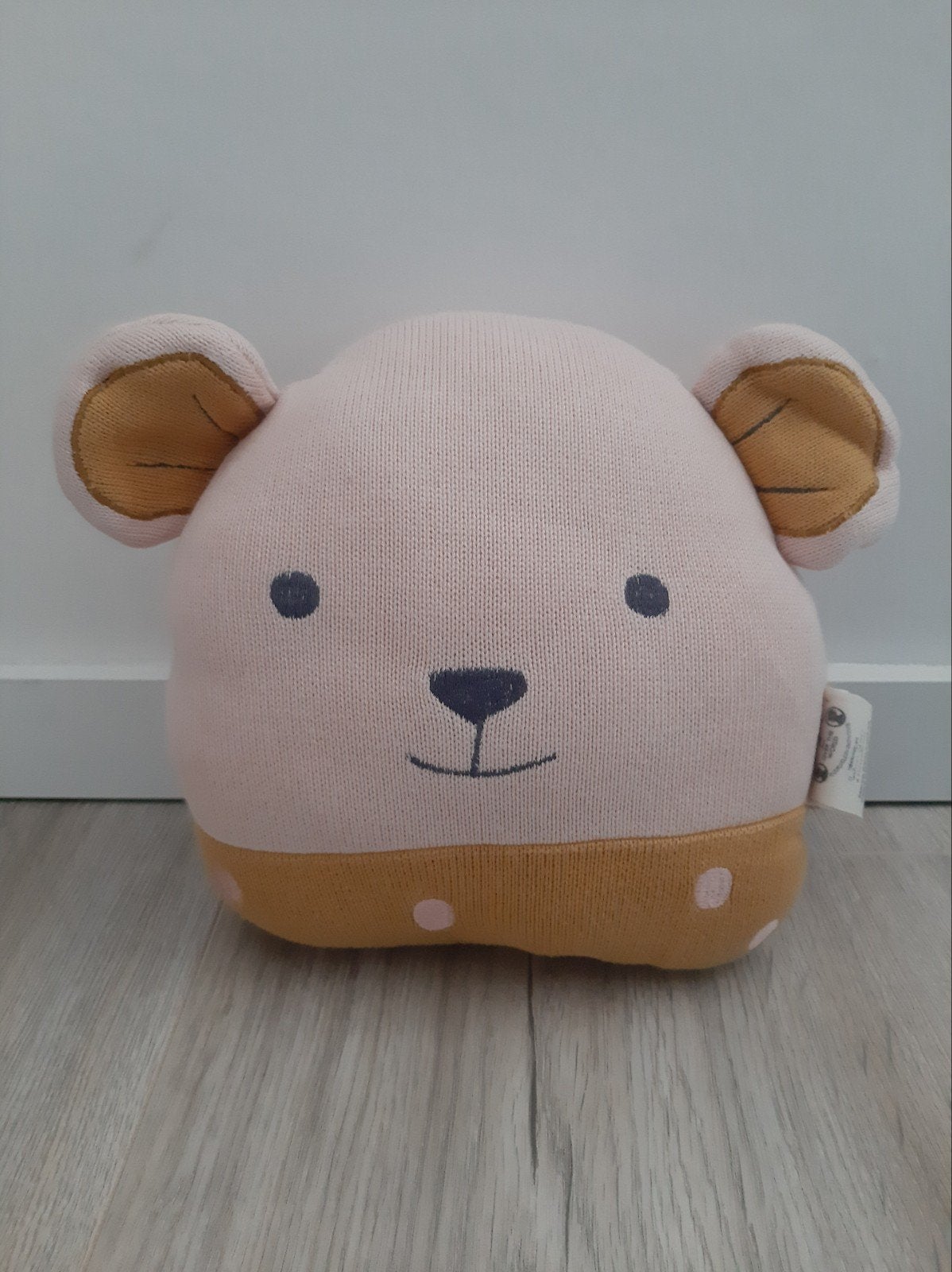 Knuffel kussen sostrene grene muis roze Beer K8262, Ophalen of Verzenden, Zo goed als nieuw, Overige typen