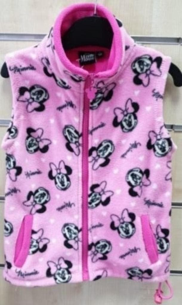 Minnie Mouse fleece Bodywarmer/Vest - Maat 116 - Disney, Kinderen en Baby's, Ophalen of Verzenden, Nieuw, Minnie Mouse, Meisje