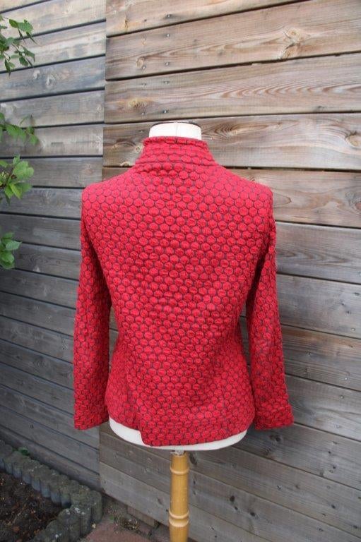Jasje rood/ grijs Kyra & Ko mt Xl Vaste prijs, Verzenden, Maat 46/48 (XL) of groter, Zo goed als nieuw, Jasje