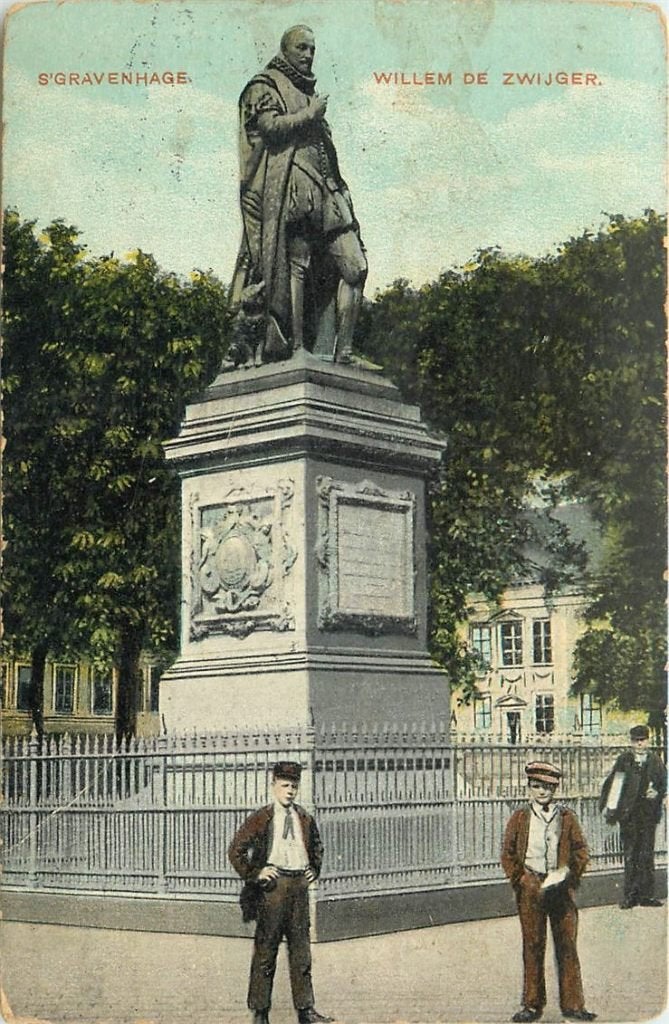 701-010-035 Den Haag Willem de Zwijger, Verzenden, Voor 1920, Zuid-Holland