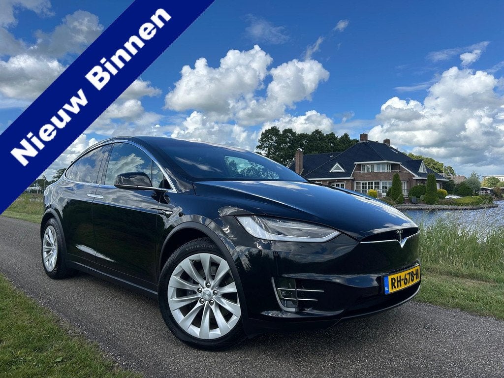 Tesla Model X 100D | SOH 91,2 | Leer | Stoelverwarming | Dod, Auto's, Tesla, Bedrijf, Te koop, Model X, 4x4, ABS, Achteruitrijcamera