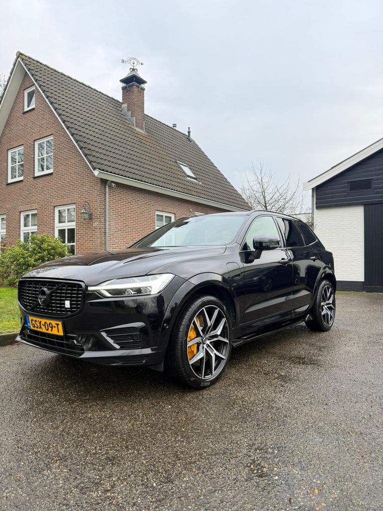 Volvo XC60 T8 Polestar Twin Engine 405pk AWD 2021 Zwart, Auto's, Volvo, Automaat, Zwart, 405 pk, 1969 cc