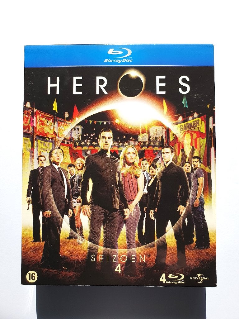 Heroes - Seizoen 4 (4 disc), Ophalen of Verzenden, Zo goed als nieuw, Tv en Series, Boxset