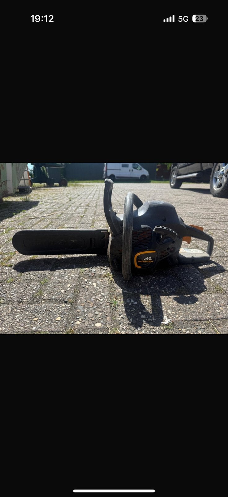 McCulloch Benzine Kettingzaag - 44cm Blad, Werkt Perfect, Tuin en Terras, Hand-tuingereedschap, Ophalen, O, O, O