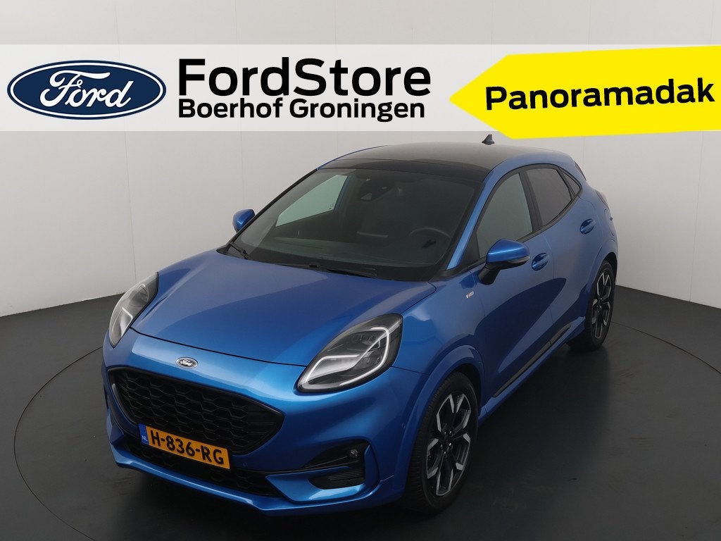 Ford Puma EcoBoost Hybrid 125pk ST-Line X First Edition | Pa, Auto's, Ford, Bedrijf, Te koop, Puma, ABS, Achteruitrijcamera, Adaptive Cruise Control